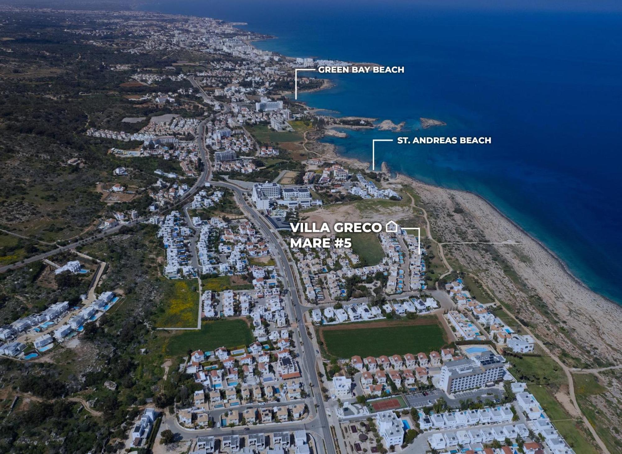 Greco Mare Villas Protaras Exterior foto